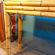 Bamboo console Vivai del Sud 1970s