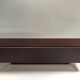 Belgian modernist long mahogany sideboard 1970s