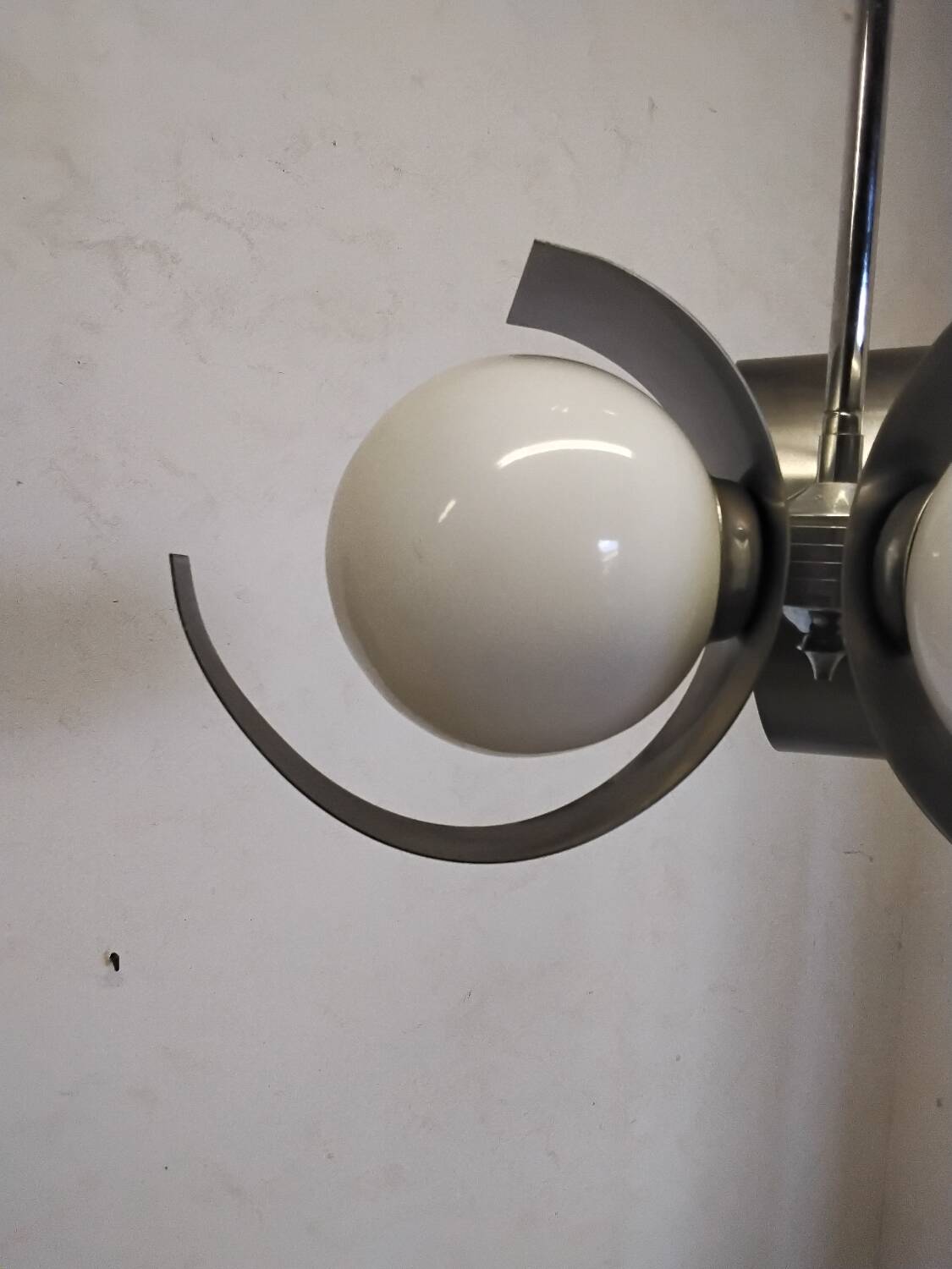 Pendant Light, Vintage Space Age Chandelier 70s
