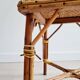 Rattan bistro chairs