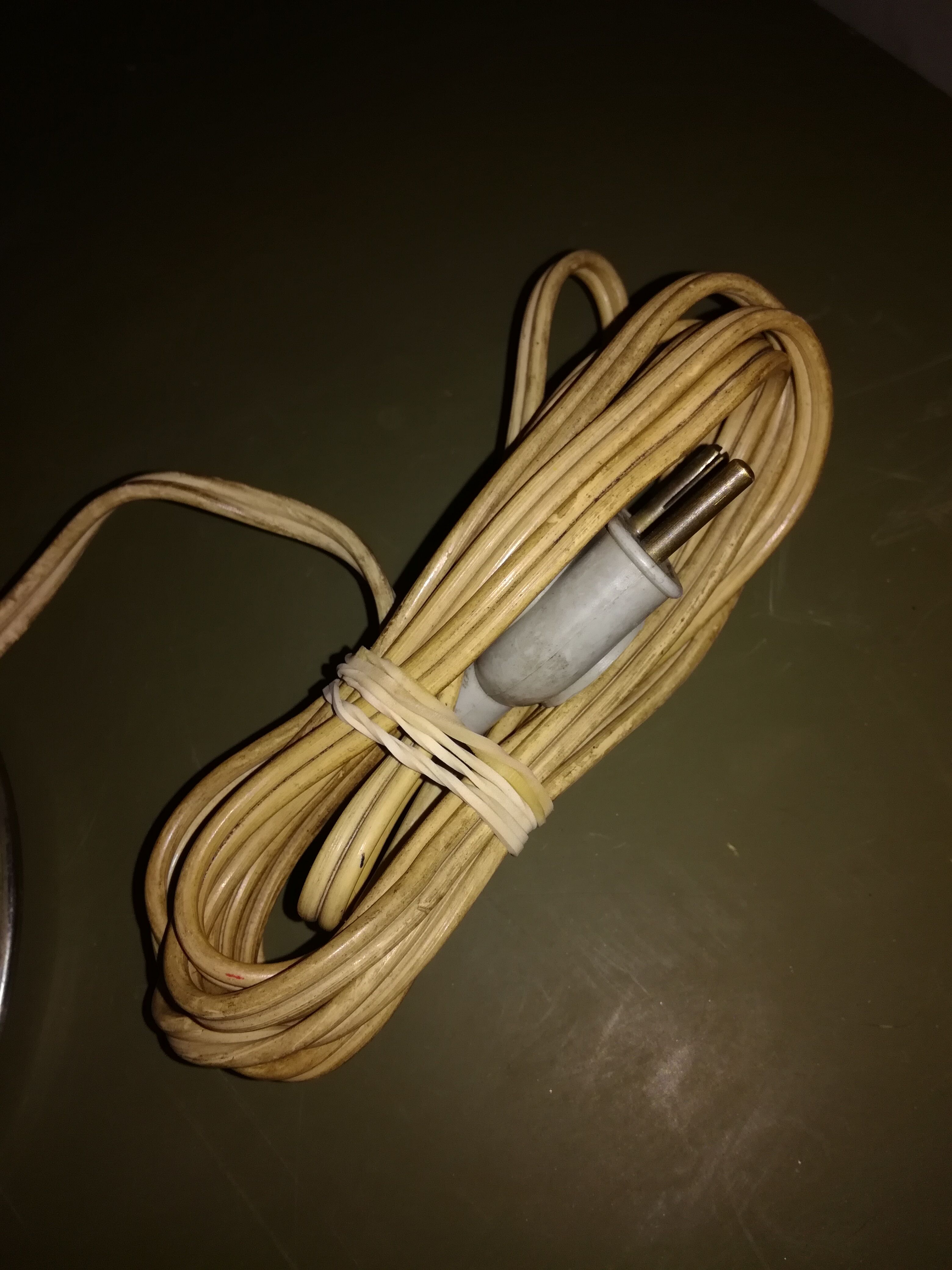 Industrial chrome lamp