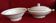 White and gold soup tureen and salad bowl