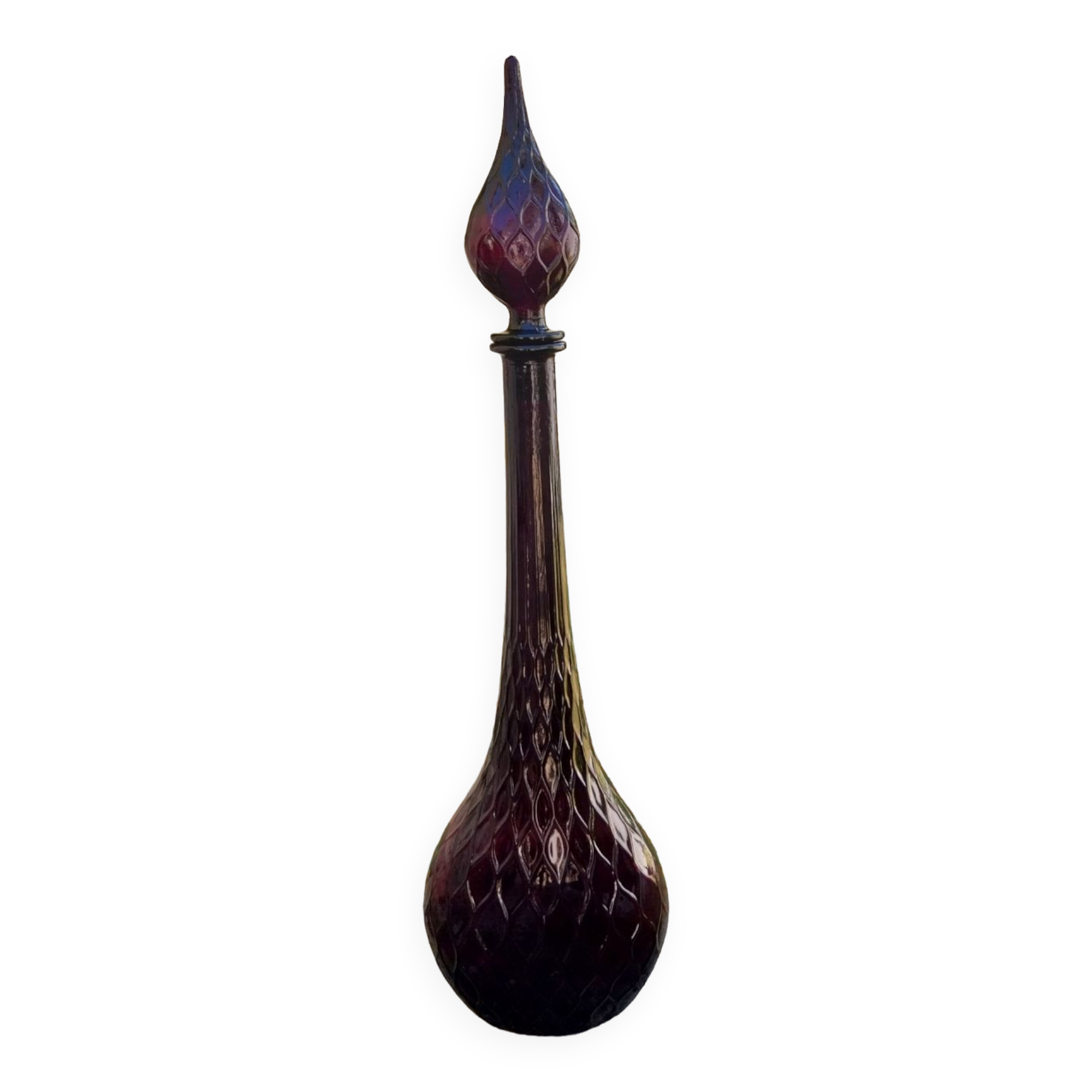 Empoli glass decanter