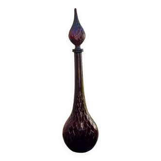 Empoli glass decanter