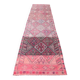 Tapis couloir turc vintage noué à la main des années 1960 - 82x361