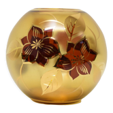 Vase en verre du milieu du siècle, années 1970
