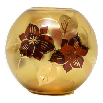 Mid-century glass vase,1970's