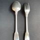 Christofle silvered metal tableware before 1983