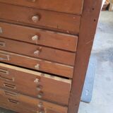 60-drawer shop cabinet - 1950s