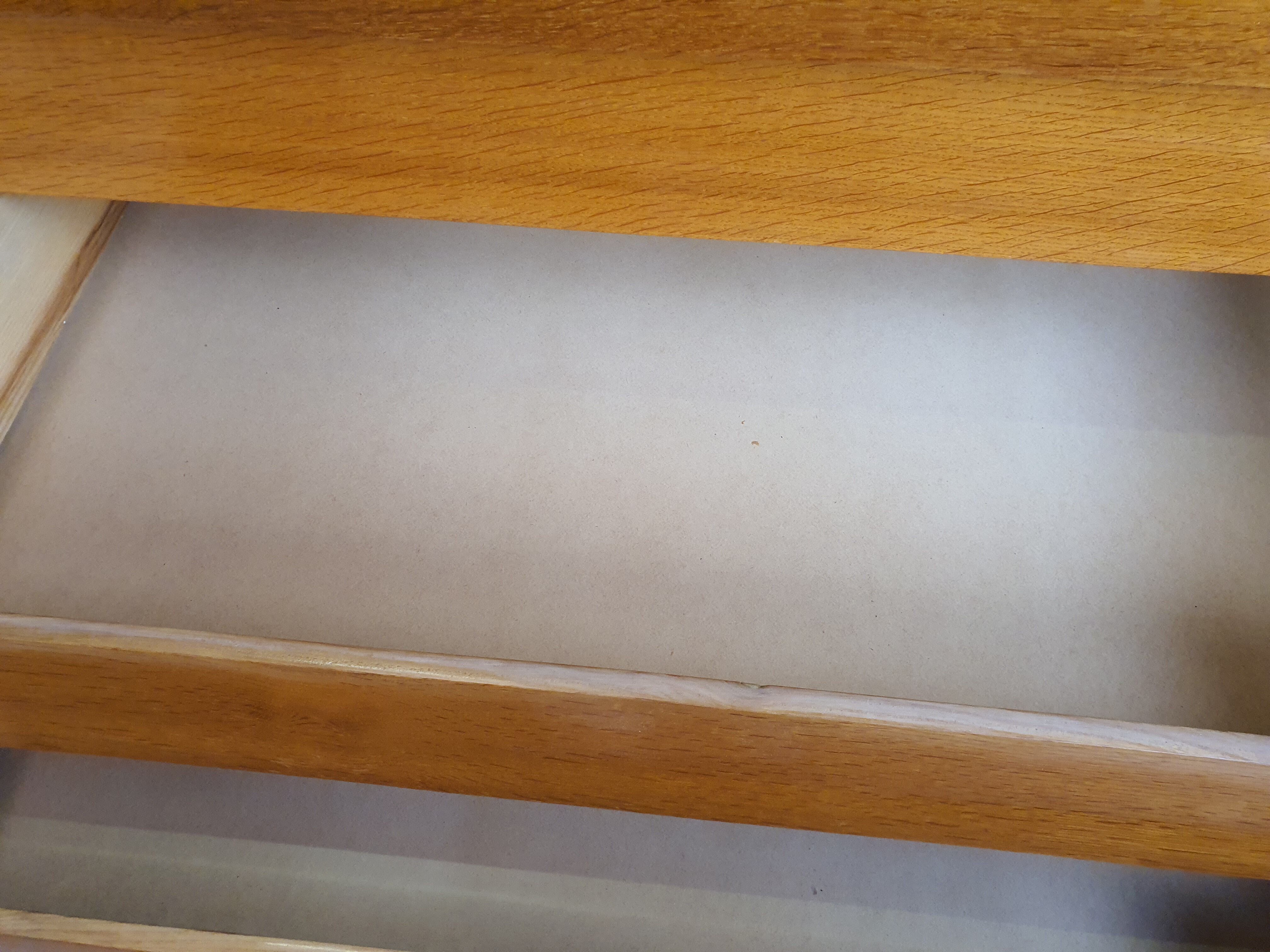 Buffet milanais en hêtre années 1950