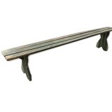 A pair of vintage childrens bench