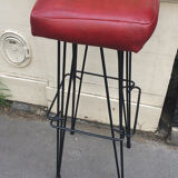 Bar stool Eiffel coating base skai 1960