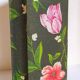 Box padded with old fabric