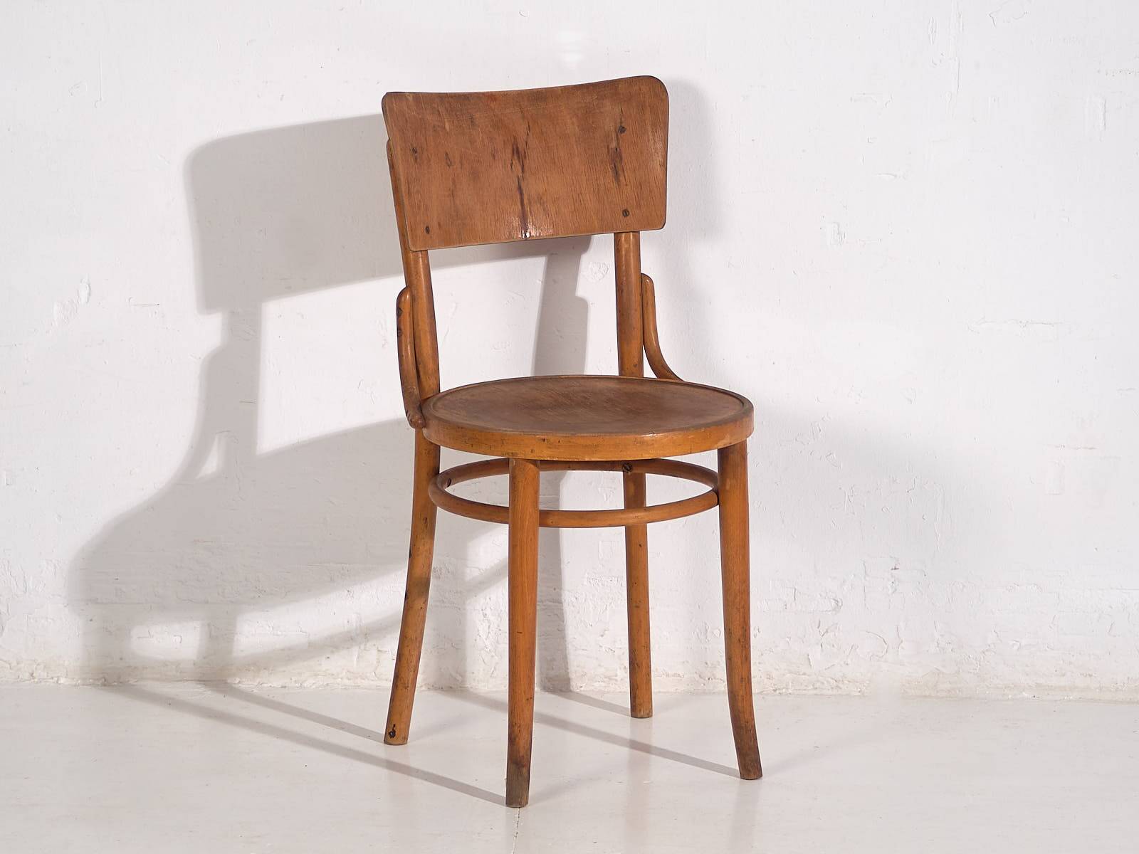 Vintage Thonet Chairs (c.1950). Set of 4 pieces #7