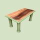 Table basse vintage revisitée Farrow & Ball