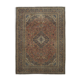 Handmade Oriental Vintage 284 cm x 388 cm Beige Wool Carpet