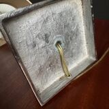 Art Deco lamp in chrome and crystal