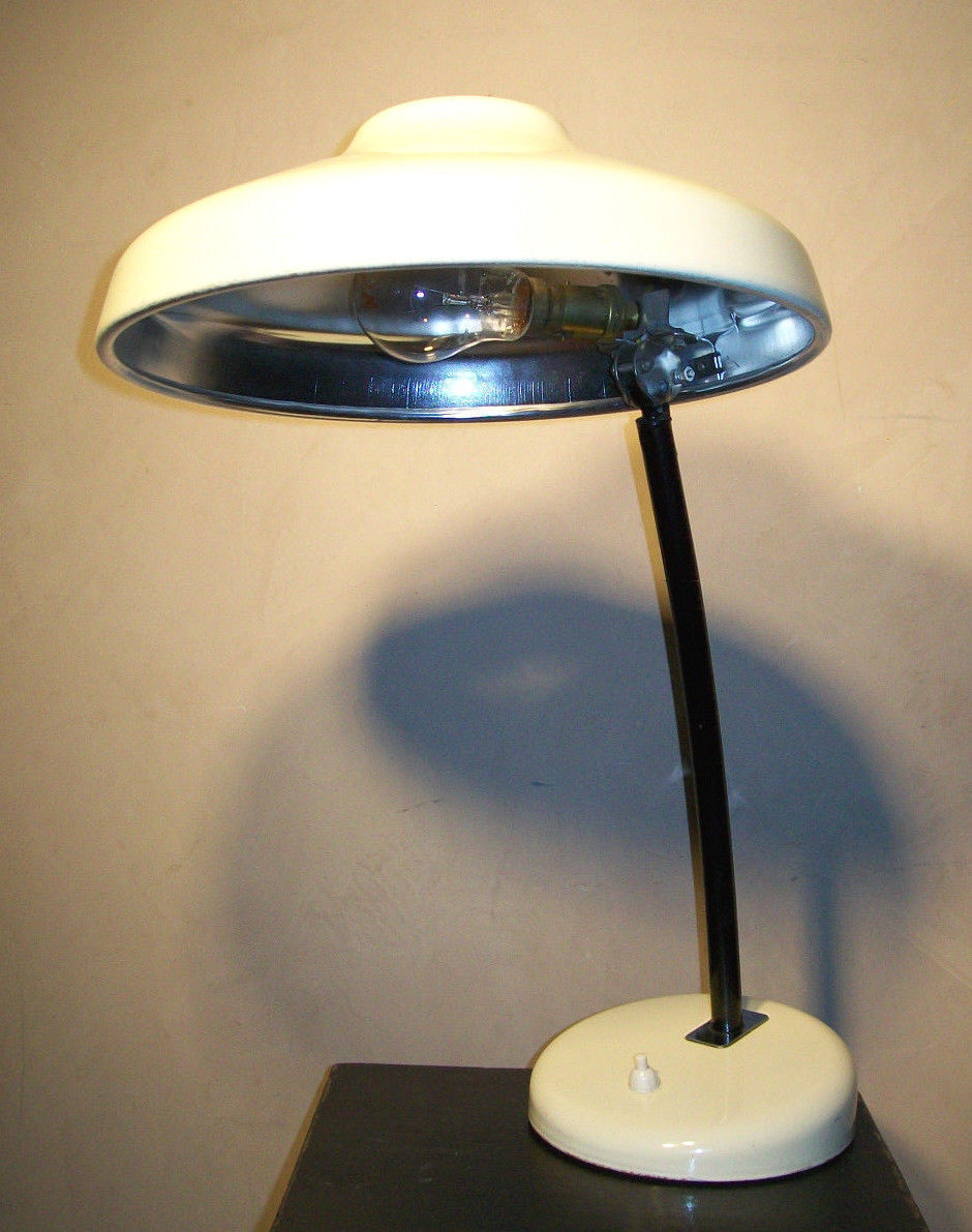 lampe d'atelier architecte années 1950-60