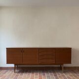 Large mid-century Scandinavian sideboard made in France