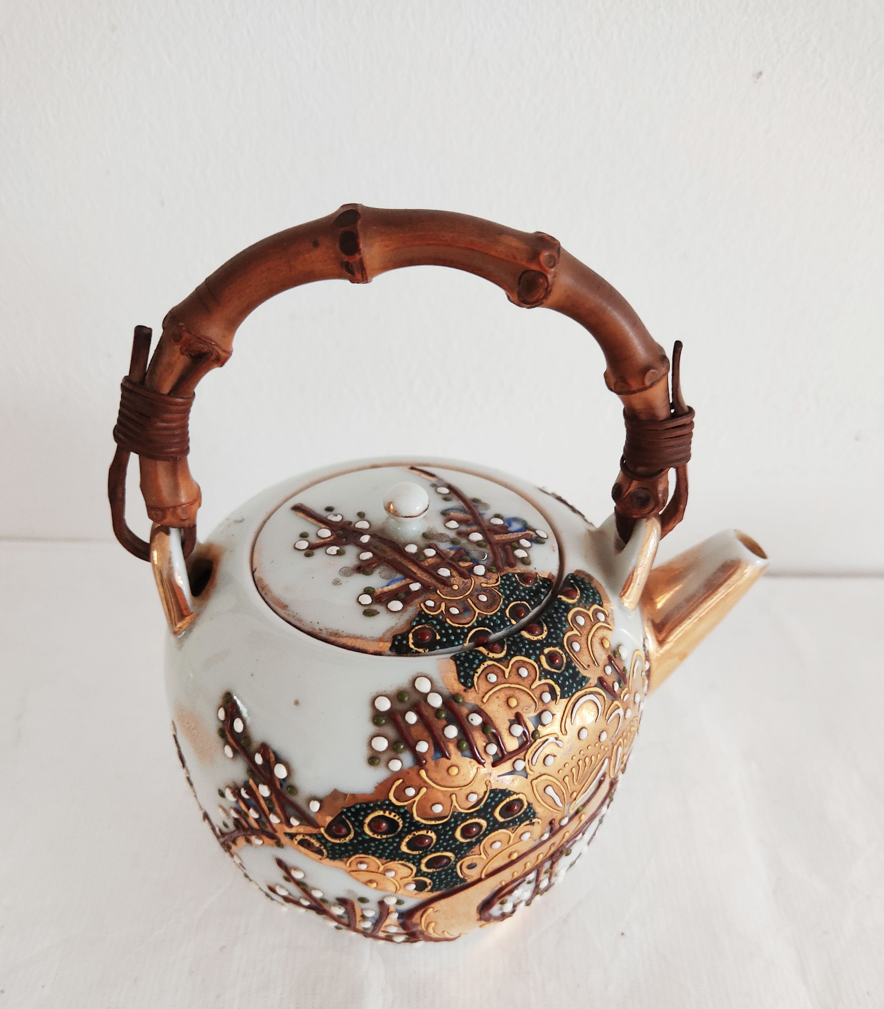 Satsuma Japanese tea set for 4 people