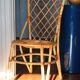 Chaise en rotin Louis Sognot