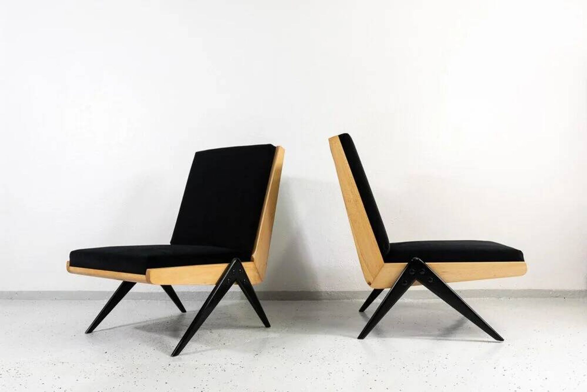 Modernist Chairs, Type 1312 By Slupskie Furniture Factory, Poland, 1960s