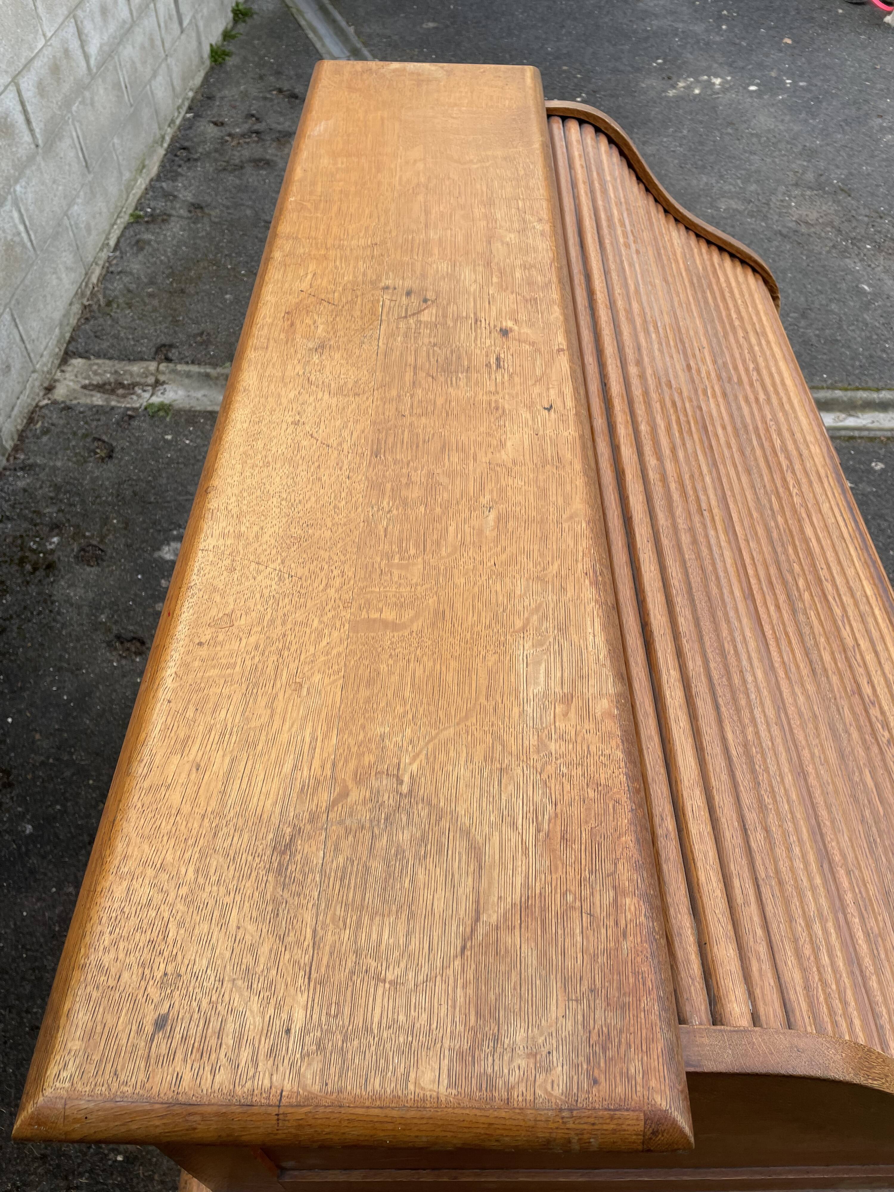 American oak wood office, circa 1930