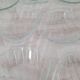 Glass scallop bowls