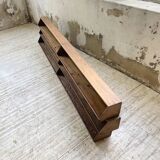 XL wooden wall storage