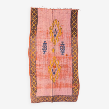 Boujad. vintage moroccan rug, 146 x 283 cm