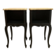 Pair of industrial revamped bedside table