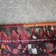 Old handmade wool rug
