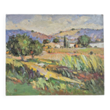 Provençal Landscape - Oil on canvas