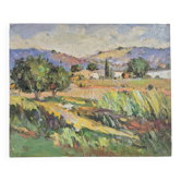 Provençal Landscape - Oil on canvas