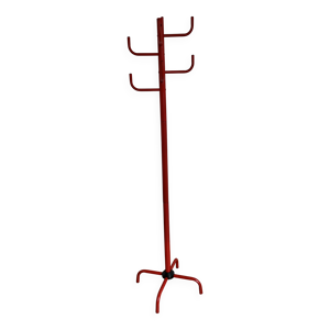 Portemanteau métal rouge
