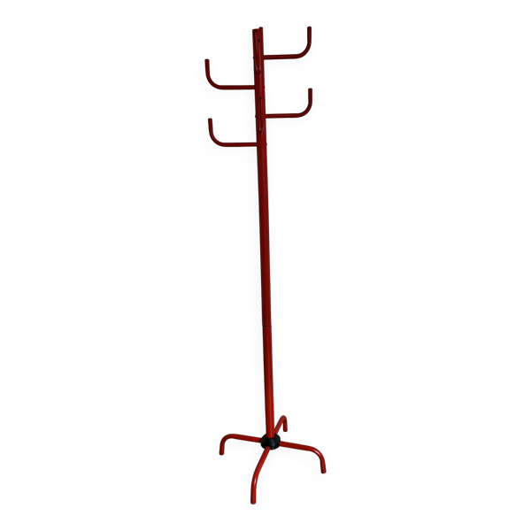 Portemanteau métal rouge