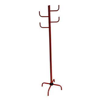 Portemanteau métal rouge