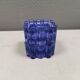 Two candle holders from Danish Holmegaard glassworks, 1968s