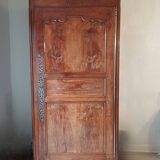 Antique Vendée cabinet in solid wood