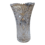 Crystal vase from Arques, Chesnay model.