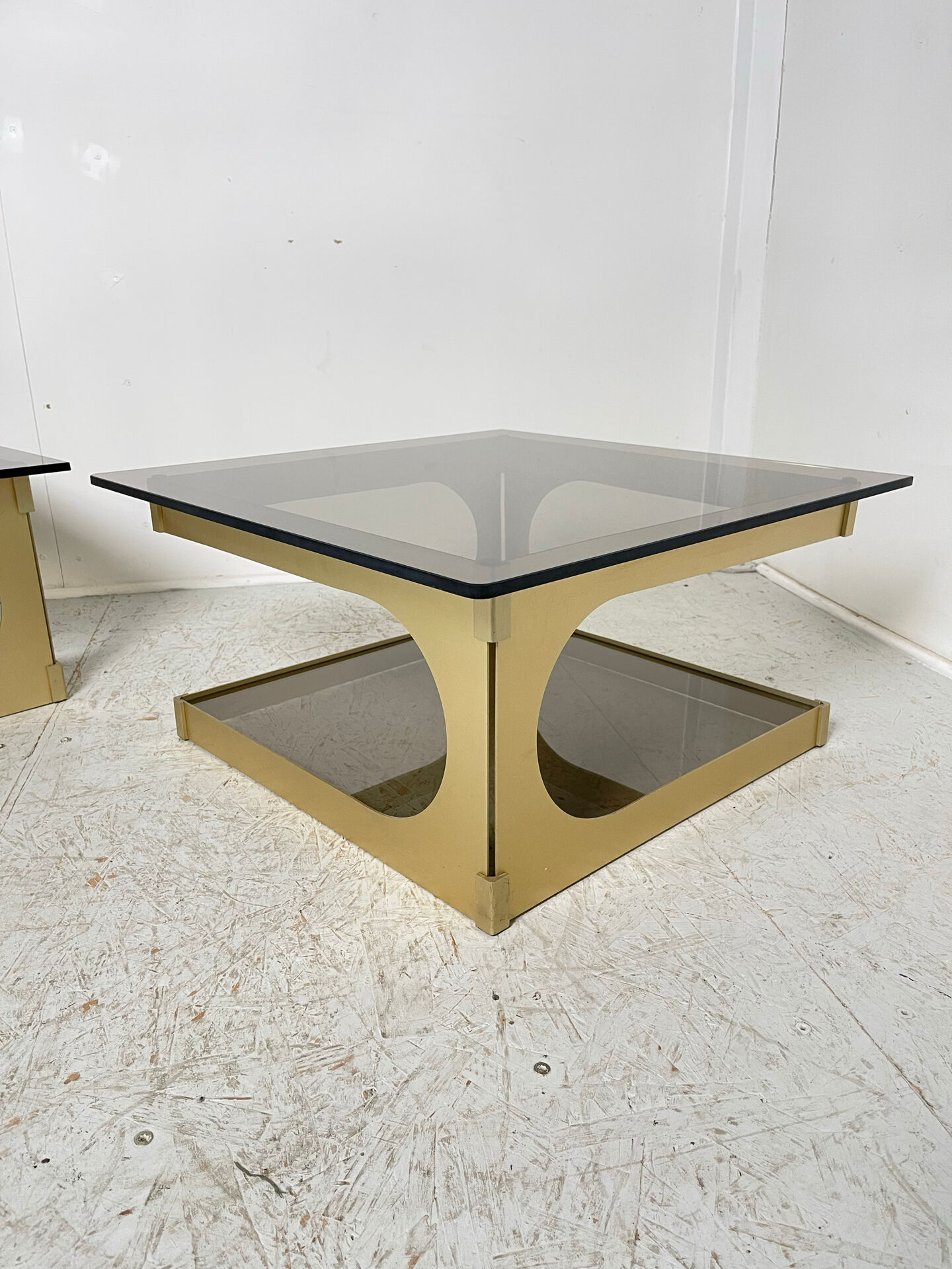 Paire de tables Pierre Vandel 1970