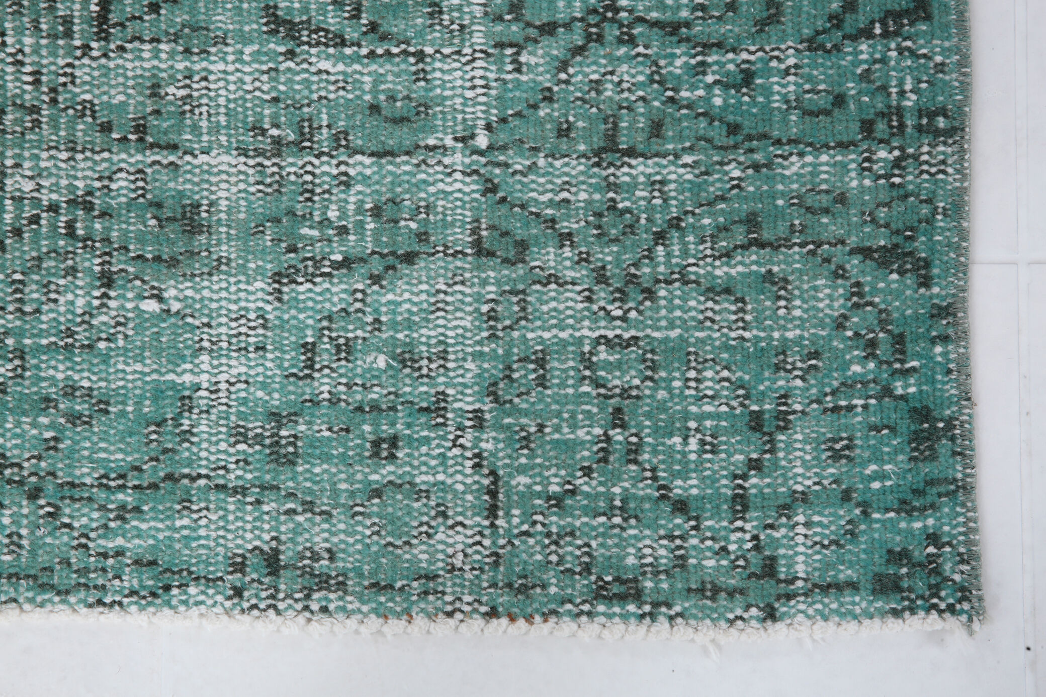 Water green rug 196x96cm