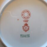 4 plates ch. field haviland limoges milloz montpellier