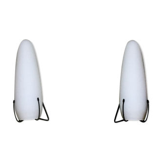 Pairs of Louis Kalff wall lights Philips edition 1950