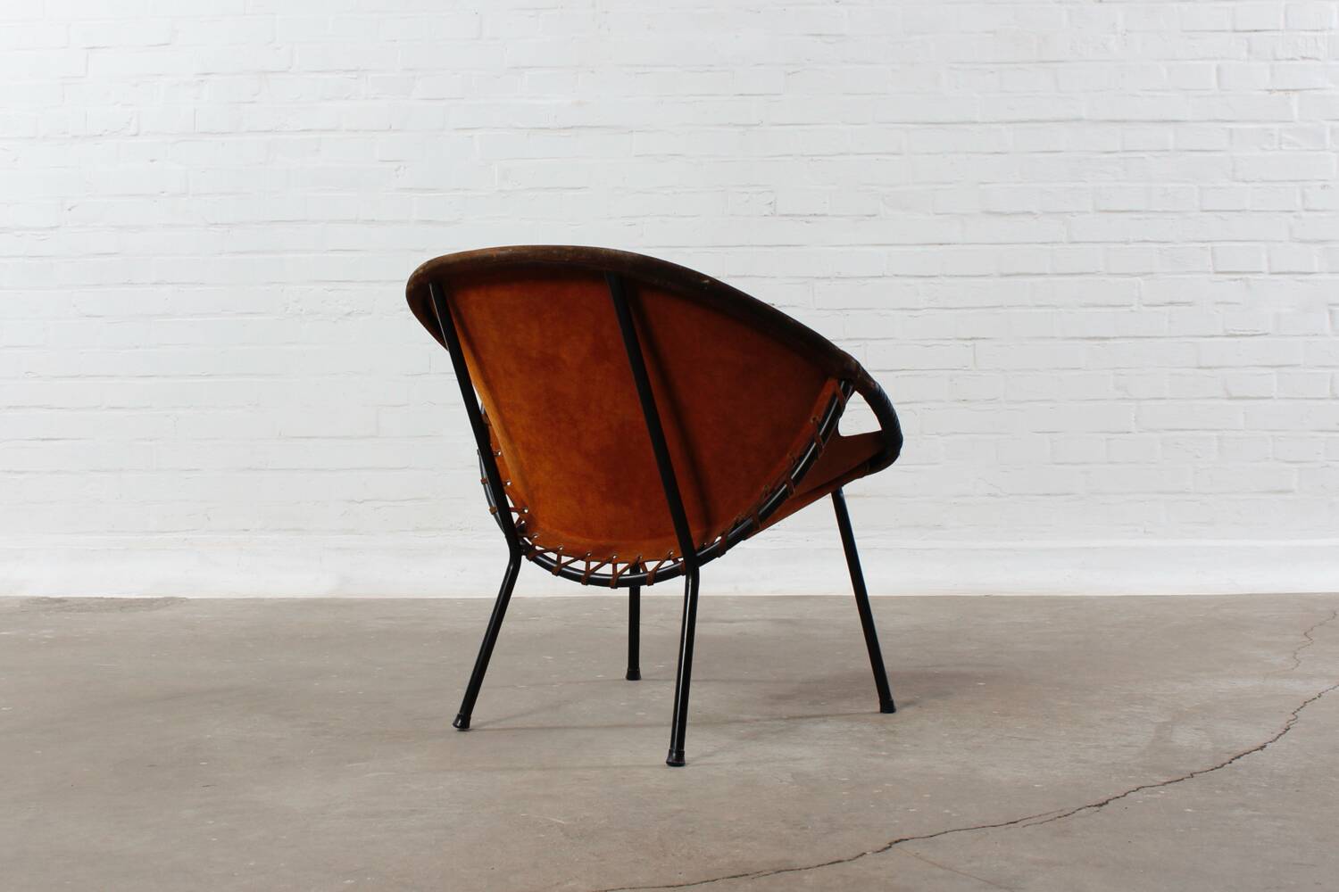 Chaise ballon vintage Lusch Mid Century Design 50er 60er
