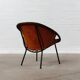 Chaise ballon vintage Lusch Mid Century Design 50er 60er