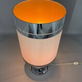 Large Mid-century Italian Chrome Table Lamp, 1970s
