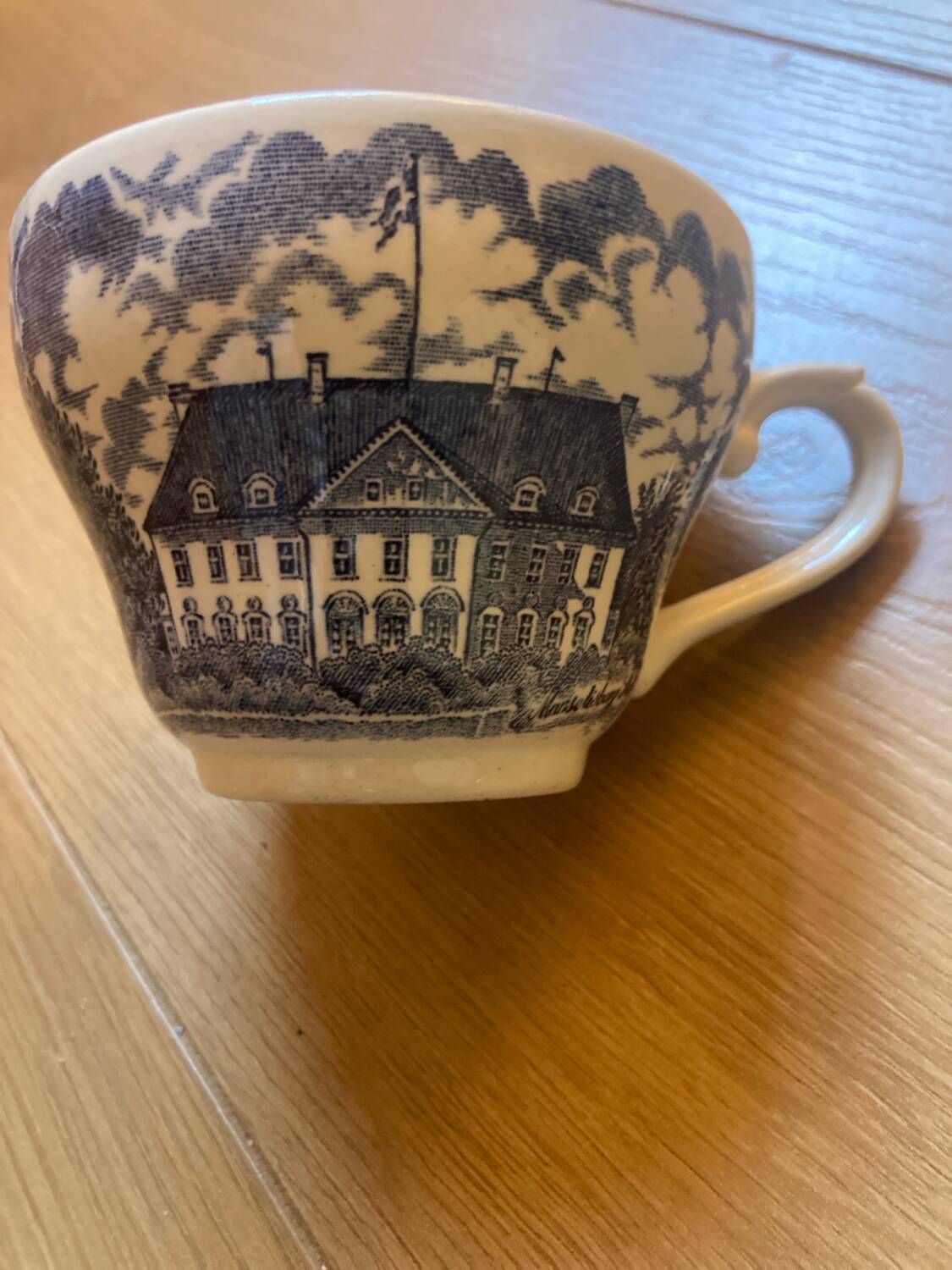 English porcelain cup
