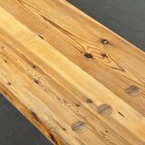 Roland Wilhelmson's pine coffee table / bench