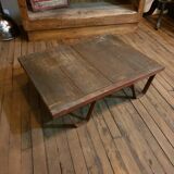 Factory pallet coffee table industrial table